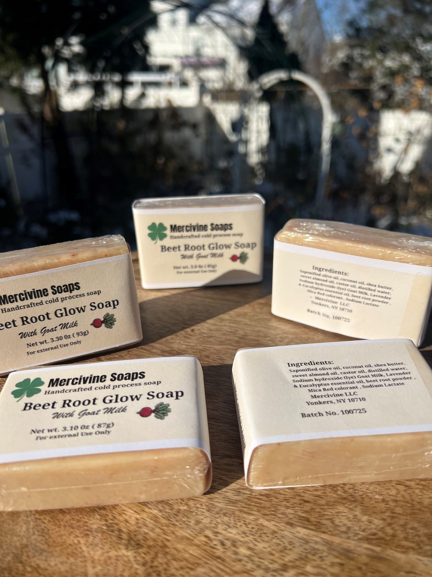 Beet Root Glow Soap with Goat Milk