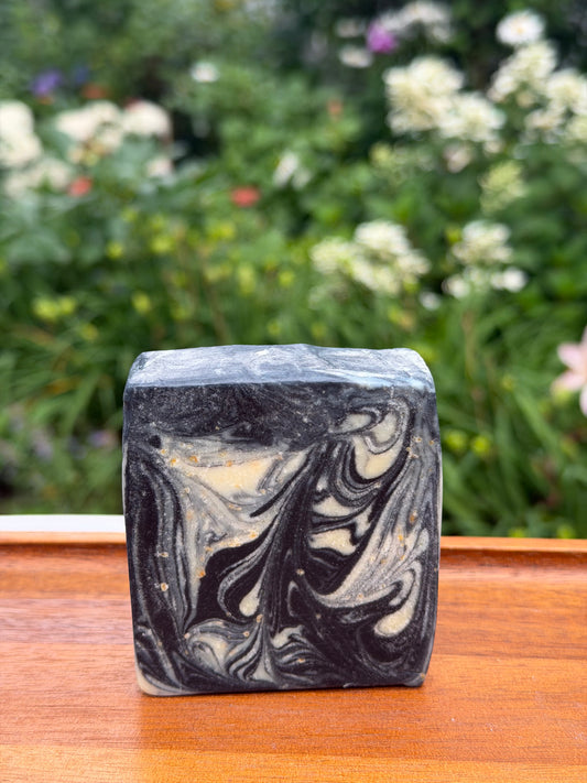 Midnight Verbena Soap (Activated Charcoal + Goat Milk)