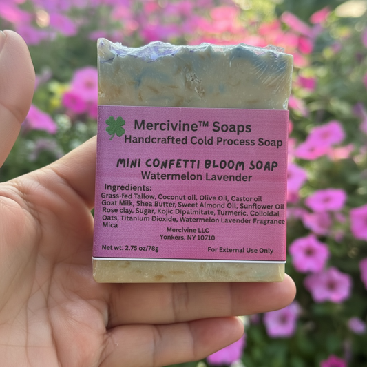 🎉 Mini Confetti Bloom Soap $3.50 Each | 2.0 to 3.0 oz