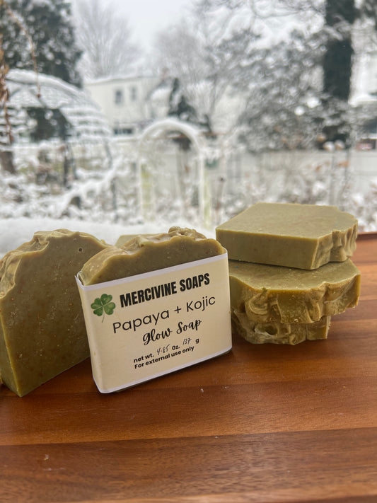 Papaya + Kojic Glow Soap