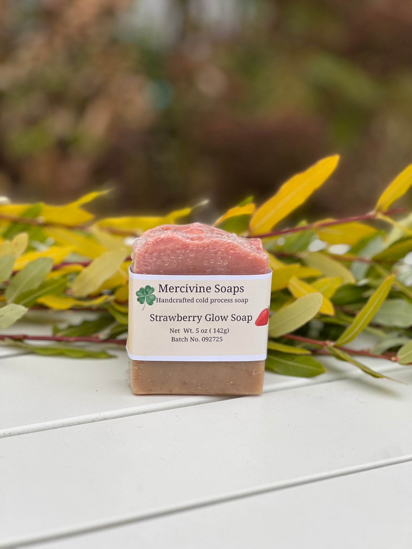 Strawberry Glow Soap with Goat Milk