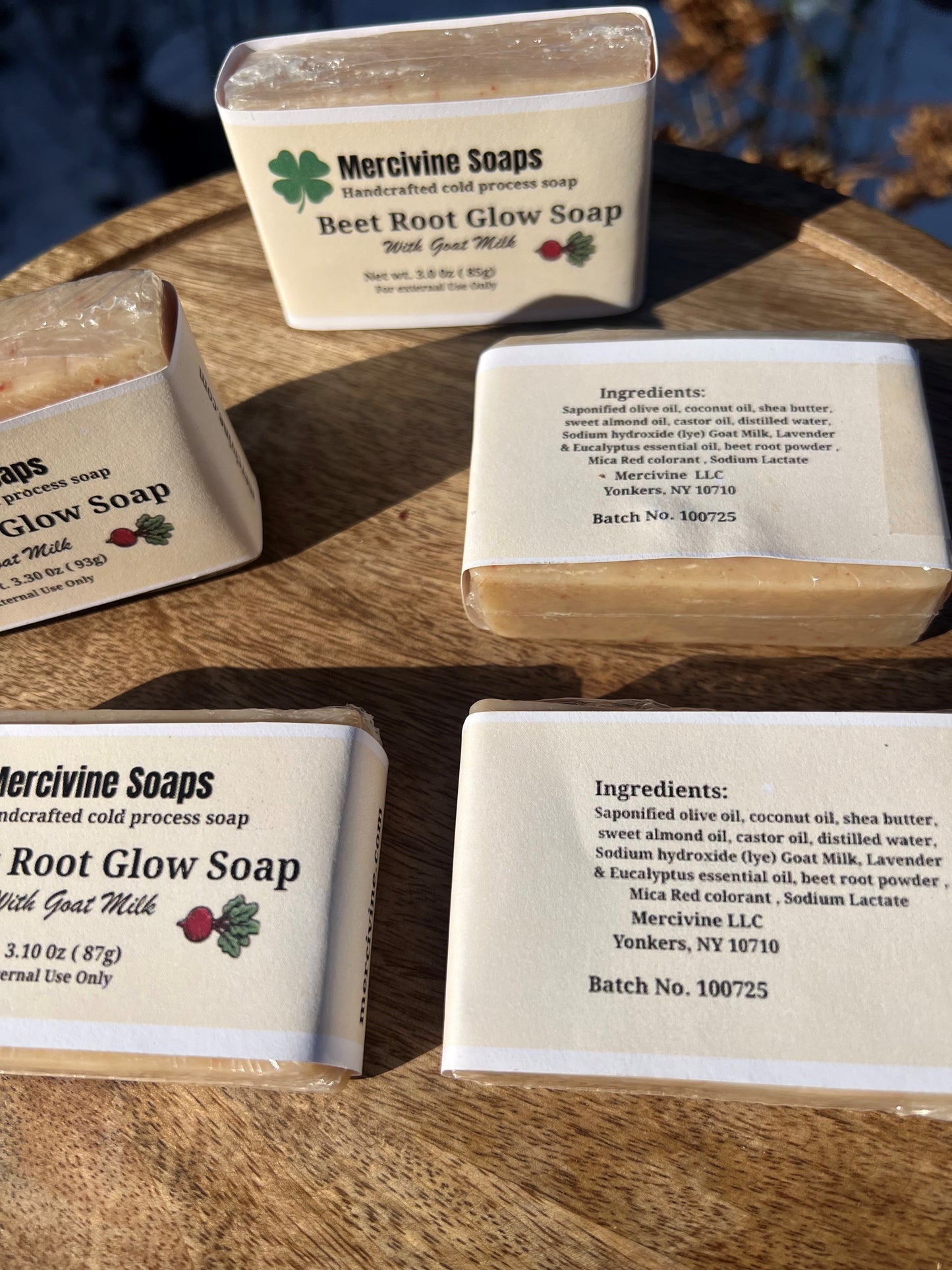 2 Bar for $10 Beet Root With Goat Milk Bundle