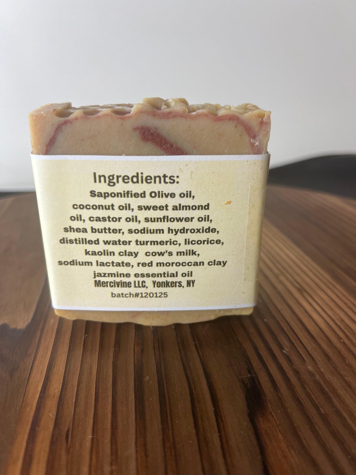 Turmeric + Licorice Herbal Soap - XL Bar (5.80 to 6.25oz)