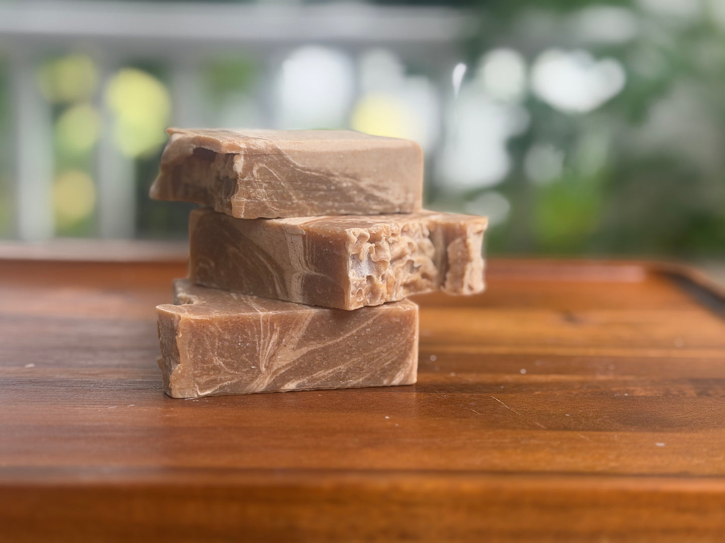 3 Bars for $20 Goatie Milky Turmeric Soap - Rustic Cut Bundle Sale