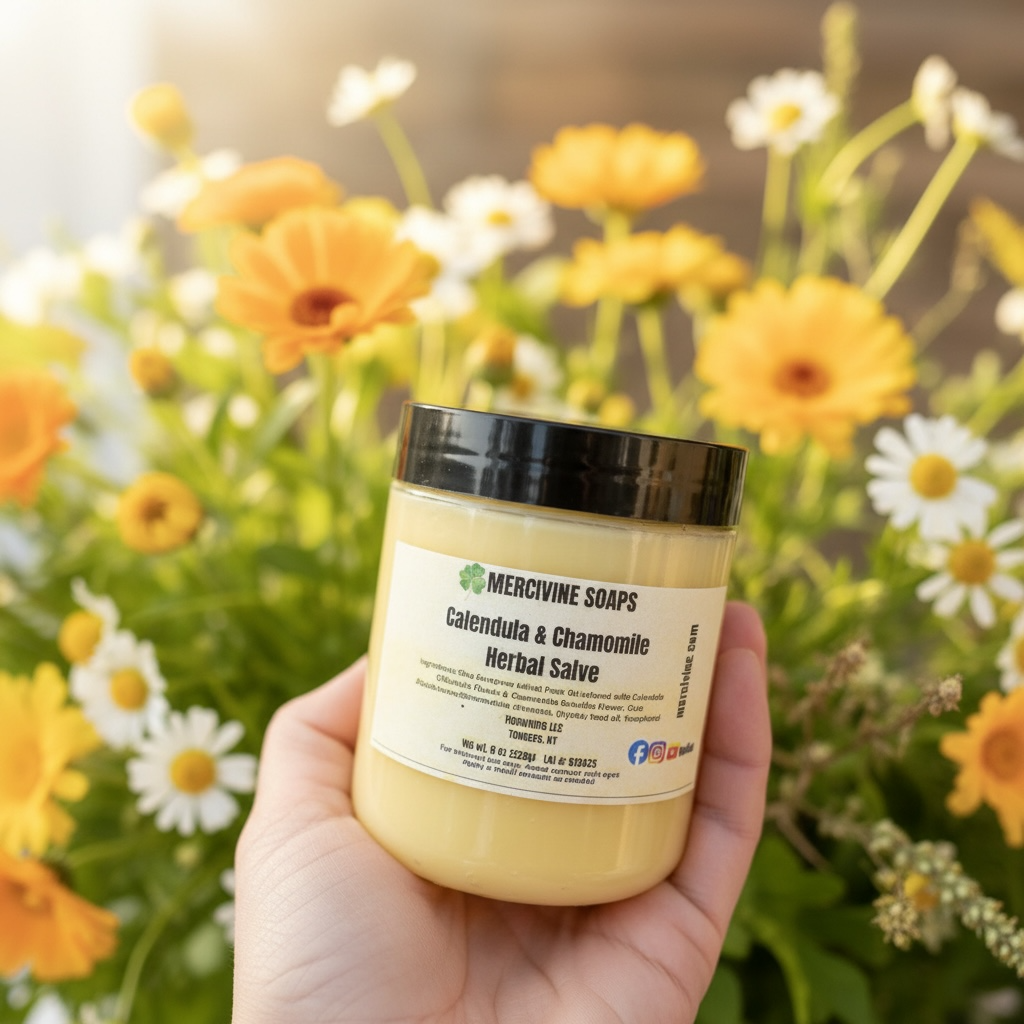 Mercivine  Herbal Salve Collection - 8 Oz Salves