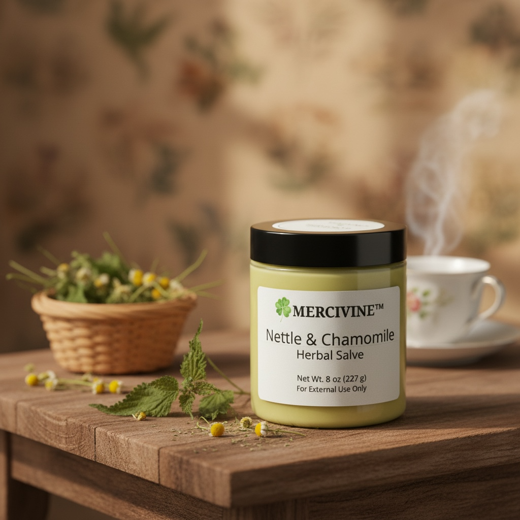 Mercivine  Herbal Salve Collection - 8 Oz Salves