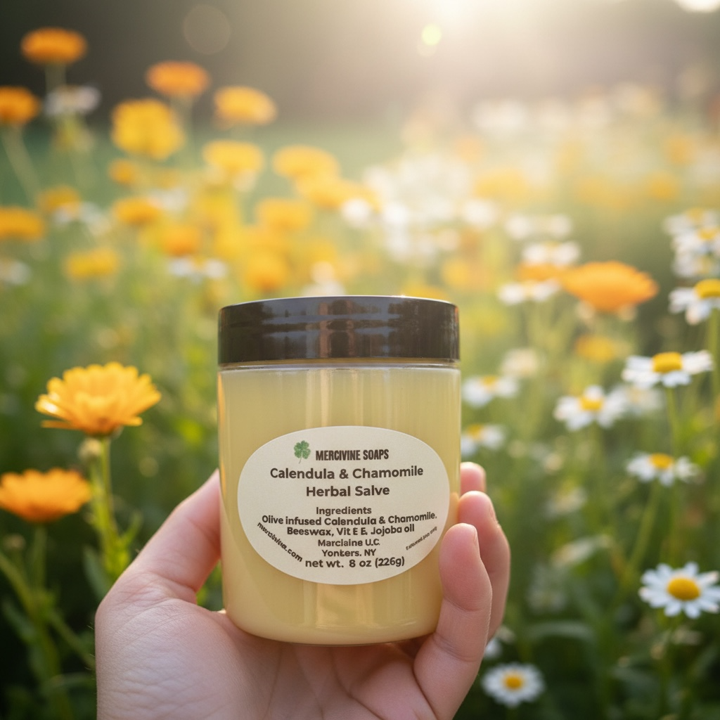 Mercivine  Herbal Salve Collection - 8 Oz Salves