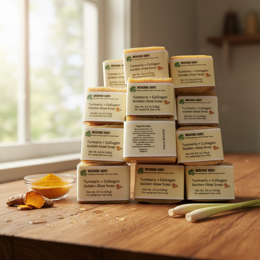 ✨ Turmeric Collagen Golden Glow Soap Bundle – 3 Bars for $21 | Limited-Time Offer