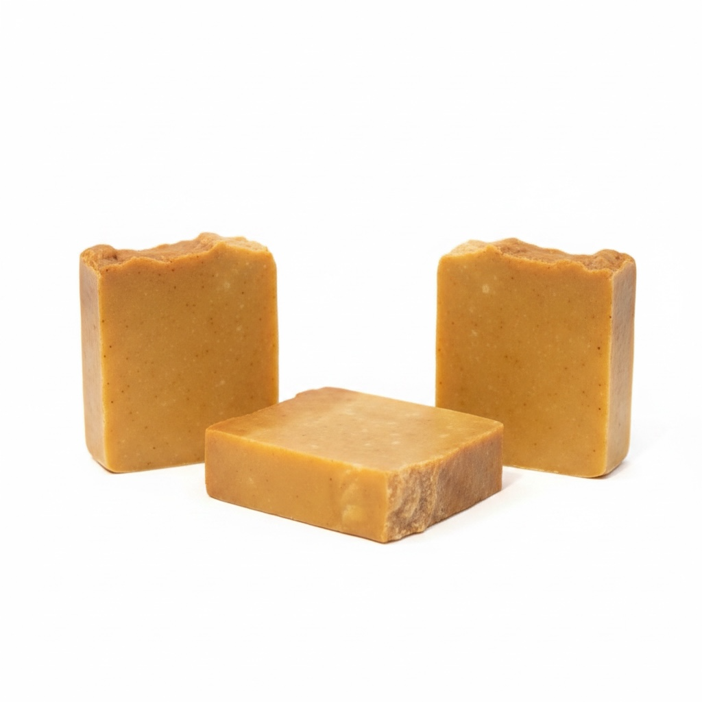 Bundle Sale: 5 Bars for $35 Golden Glow Tallow Soap  Goat Milk  (Tallow Milky Turmeric)