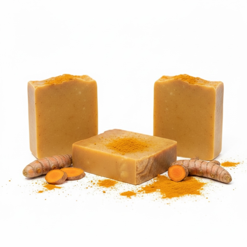 Bundle Sale: 5 Bars for $35 Golden Glow Tallow Soap  Goat Milk  (Tallow Milky Turmeric)