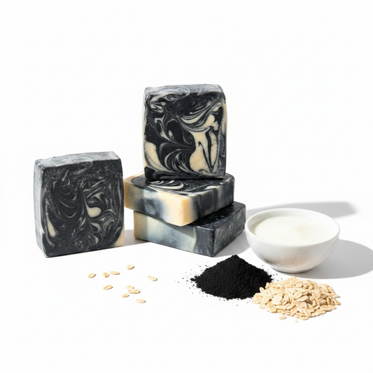 Midnight Verbena Soap (Activated Charcoal + Goat Milk)