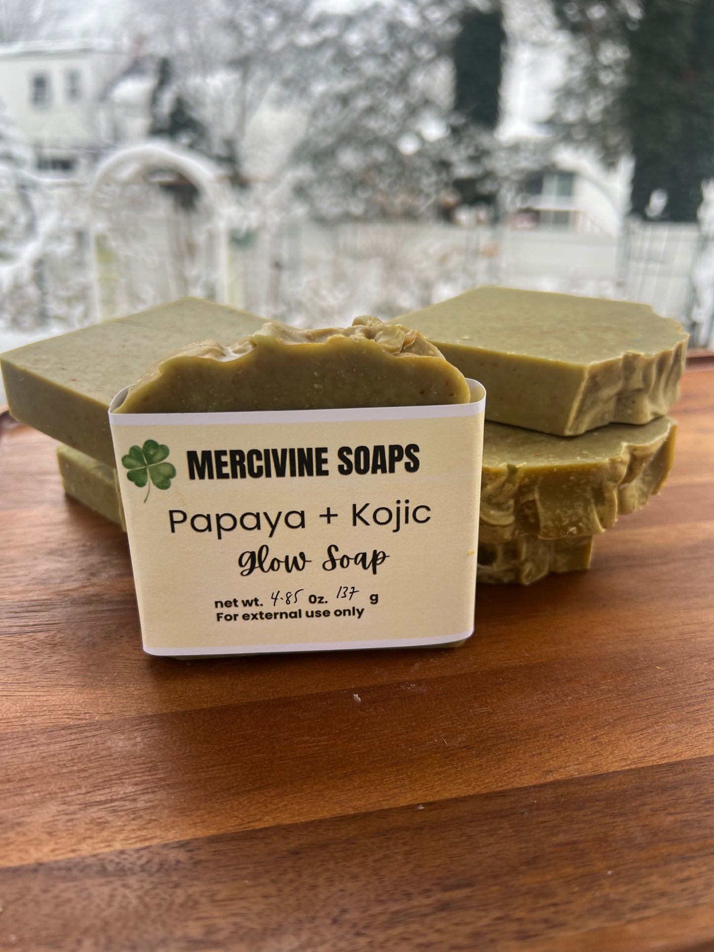 Papaya + Kojic Glow Soap