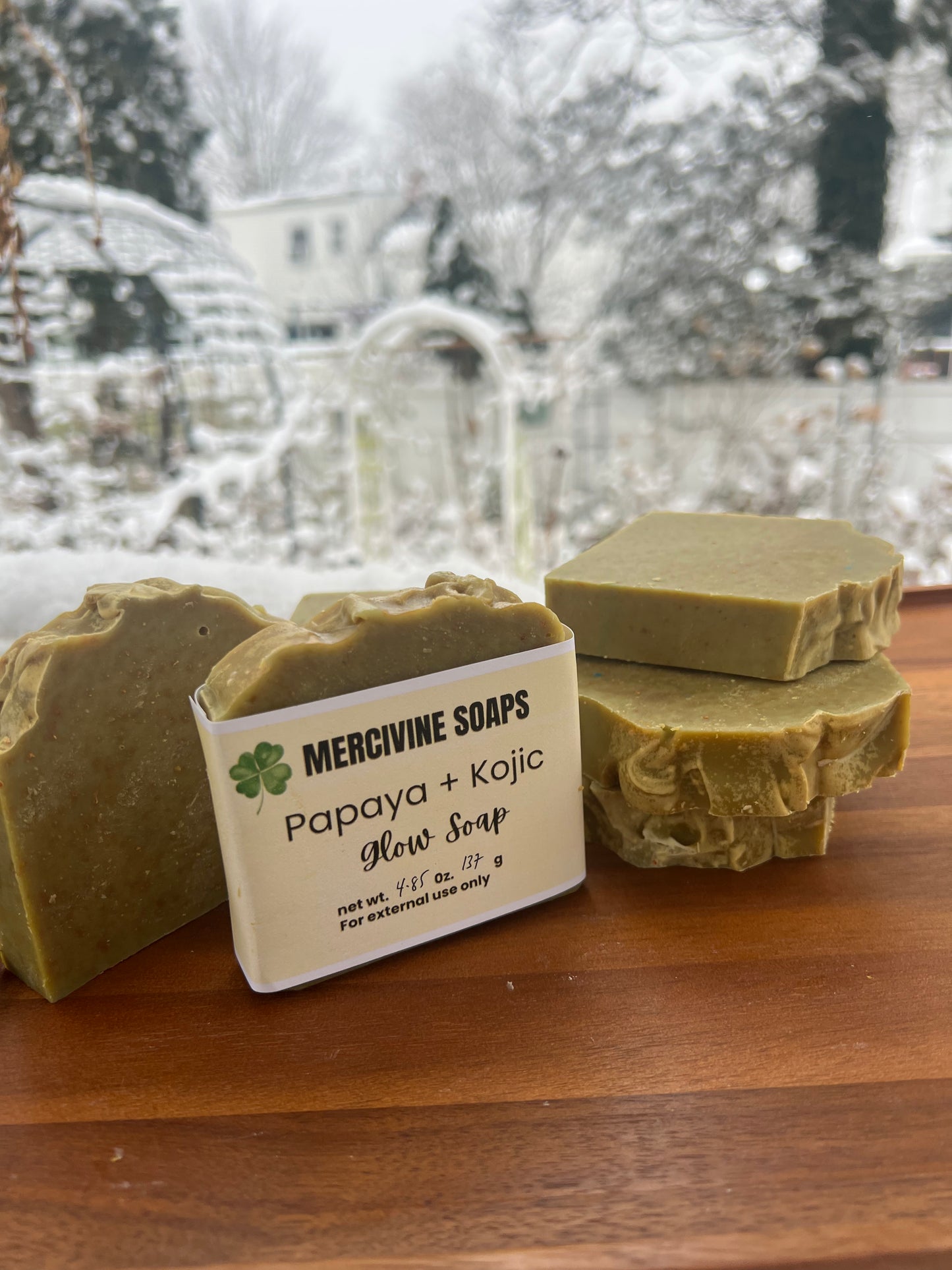 Papaya + Kojic Glow Soap