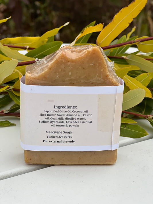 Turmeric Glow Soap with Goat Milk