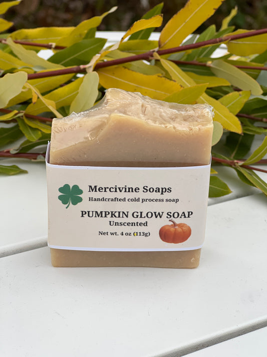 Pumpkin Glow Soap with Goat Milk