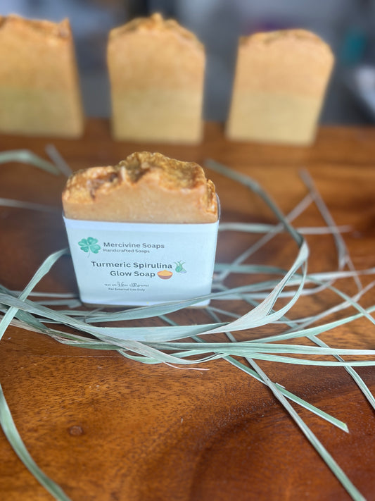 Turmeric Spirulina Glow Soap