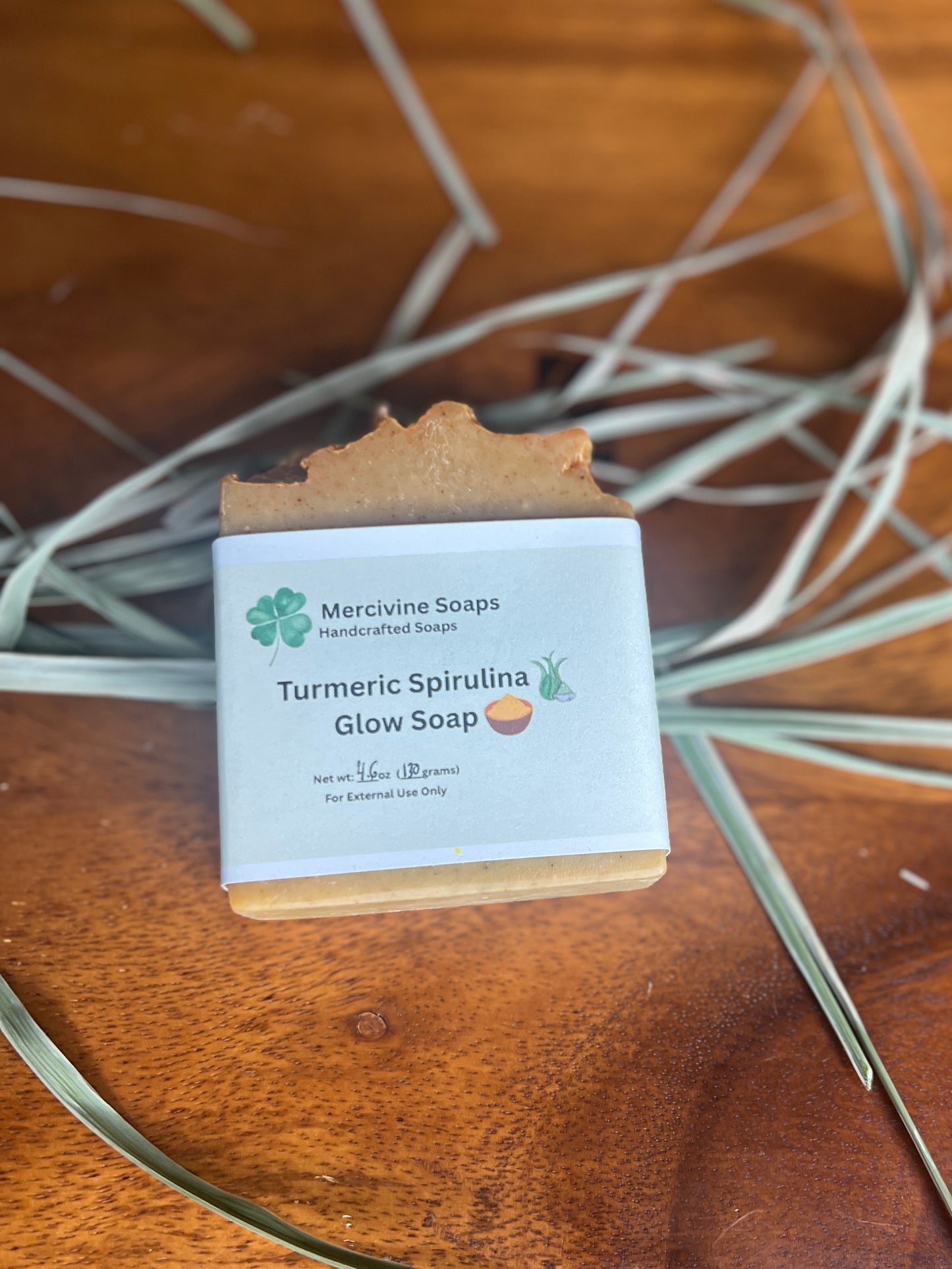 Turmeric Spirulina Glow Soap with Goat Milk