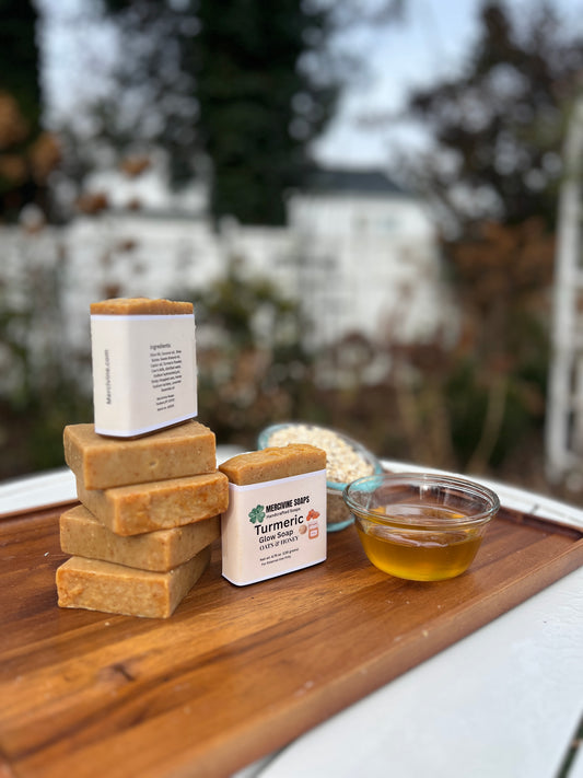 Turmeric Glow Soap " Oats & Honey"