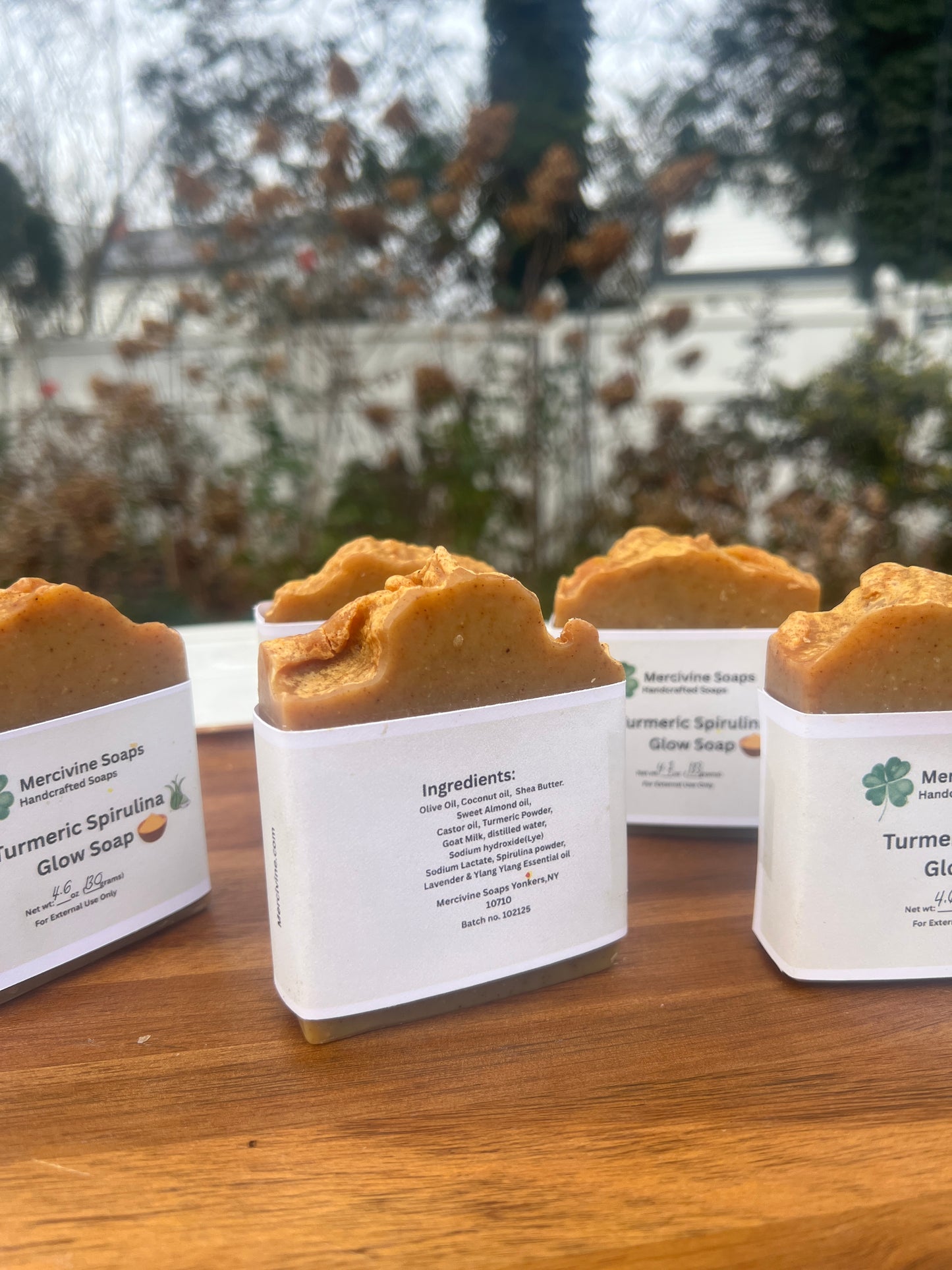 Turmeric Spirulina Glow Soap with Goat Milk