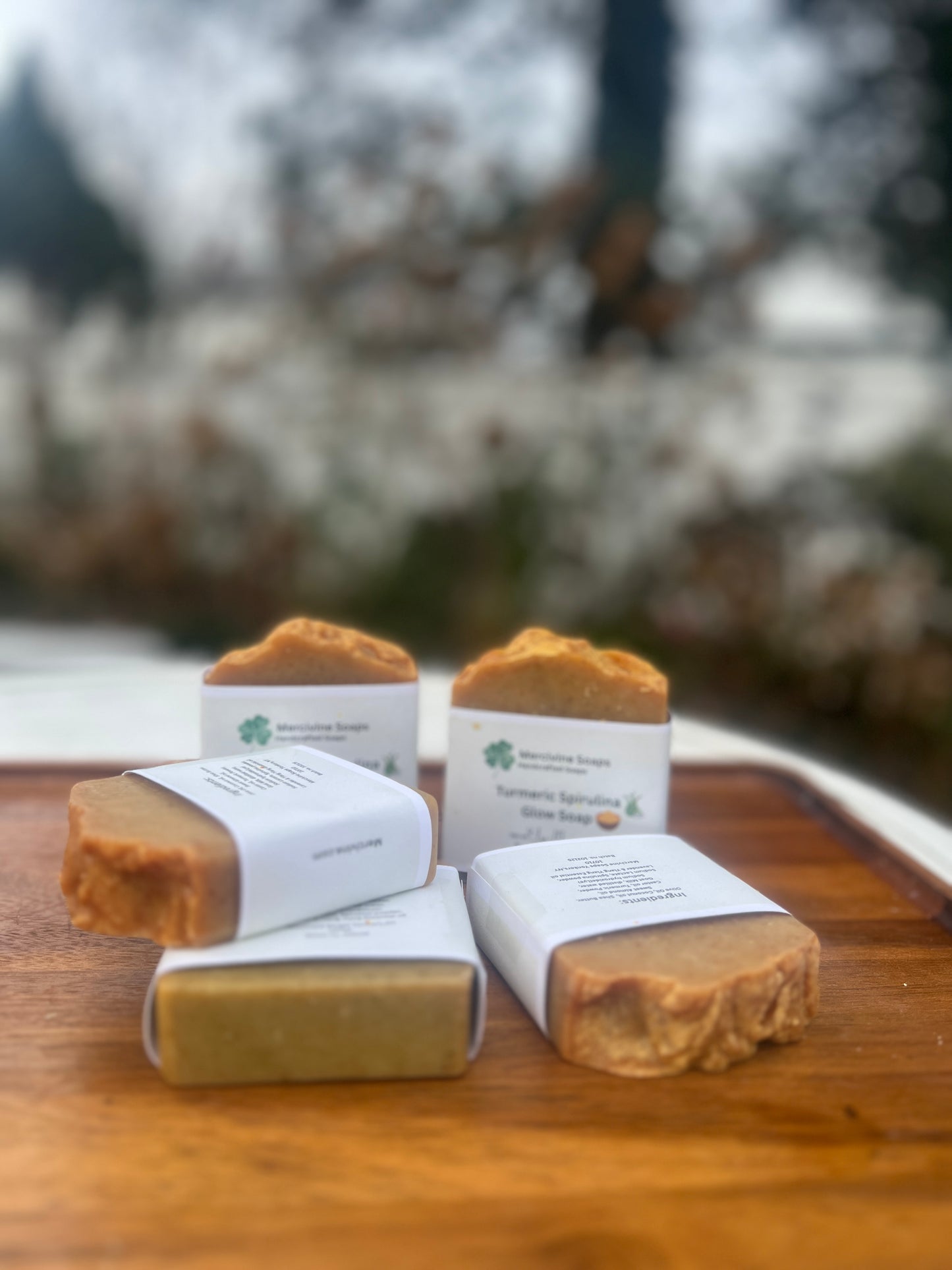 Turmeric Spirulina Glow Soap with Goat Milk