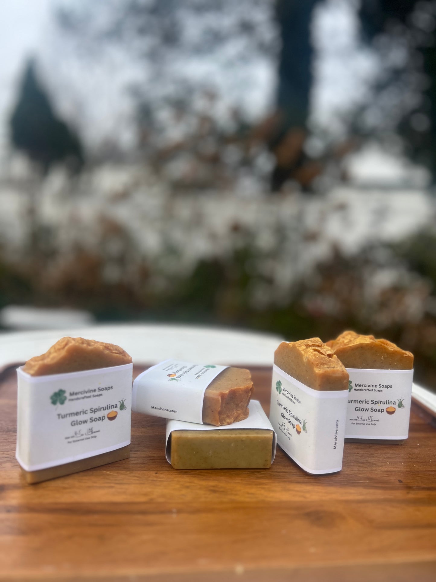 Turmeric Spirulina Glow Soap with Goat Milk