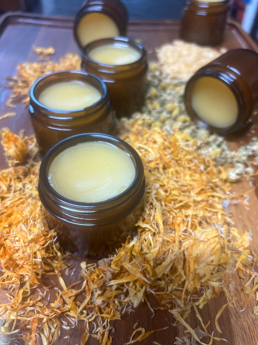 Mercivine TRIO SALVE: Calendula & Chamomile & Nettle Herbal  Salve