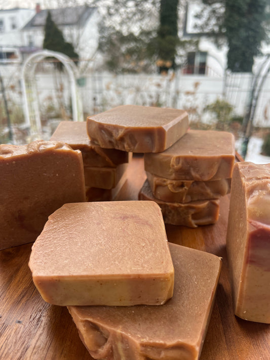 Turmeric + Licorice Herbal Soap (Cold Process)