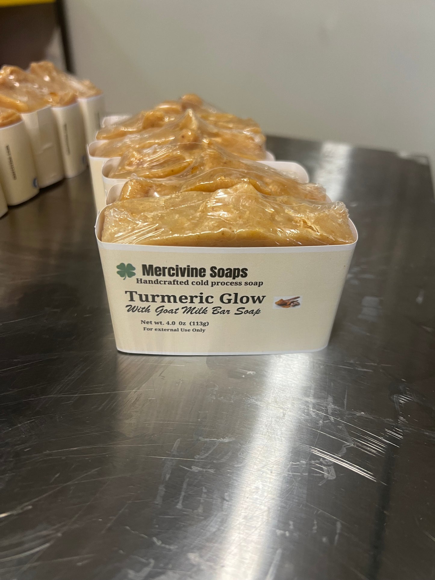 Bundle Sale: 5 for $35-  Turmeric Glow " with Goat Milk Bar Soap