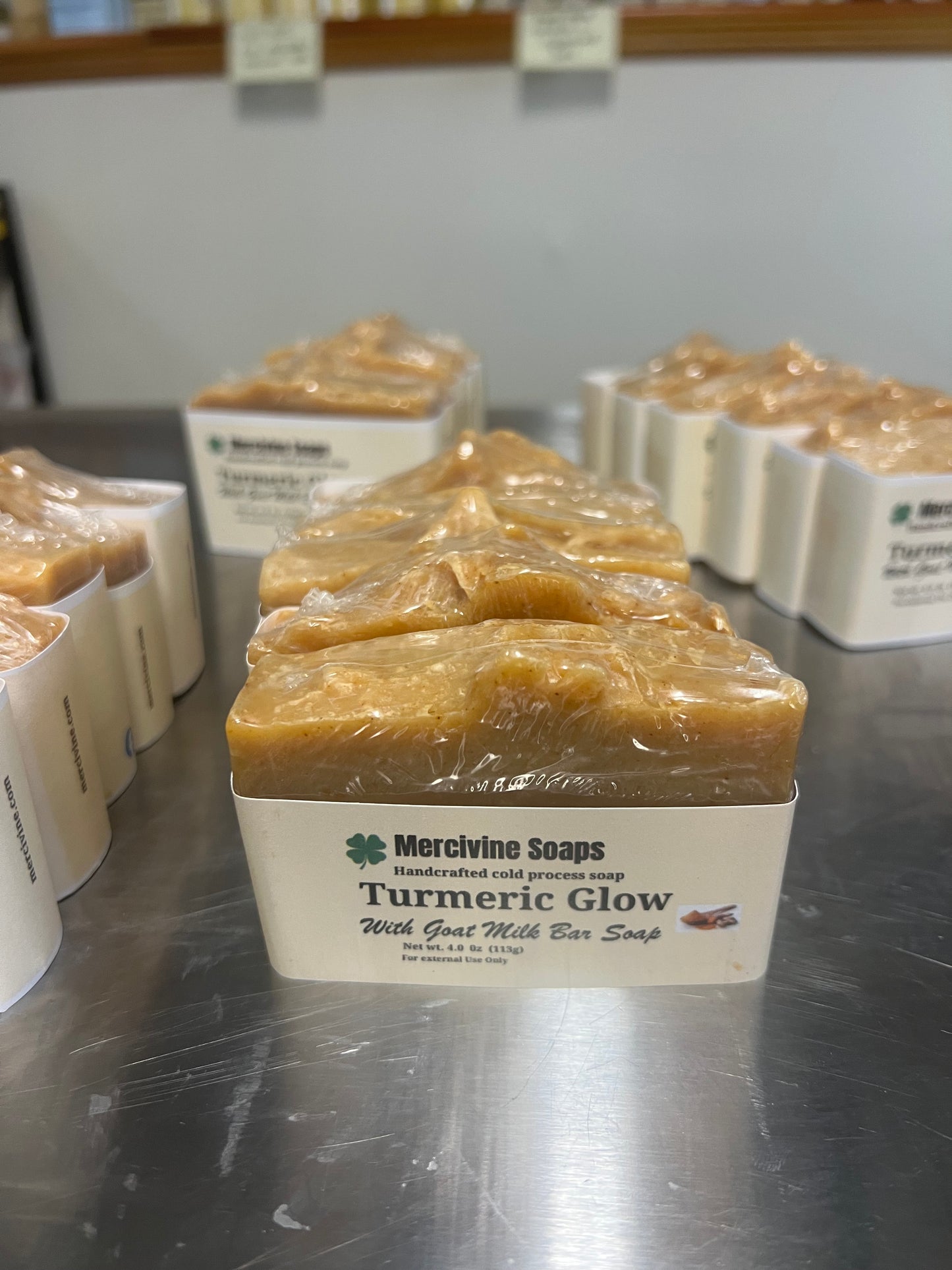 Bundle Sale: 5 for $35-  Turmeric Glow " with Goat Milk Bar Soap