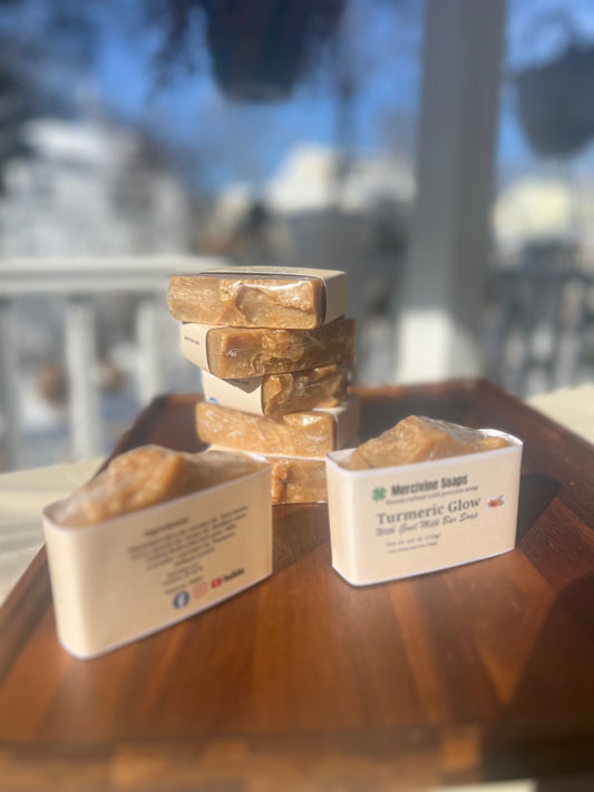 Bundle Sale: 5 for $35-  Turmeric Glow " with Goat Milk Bar Soap