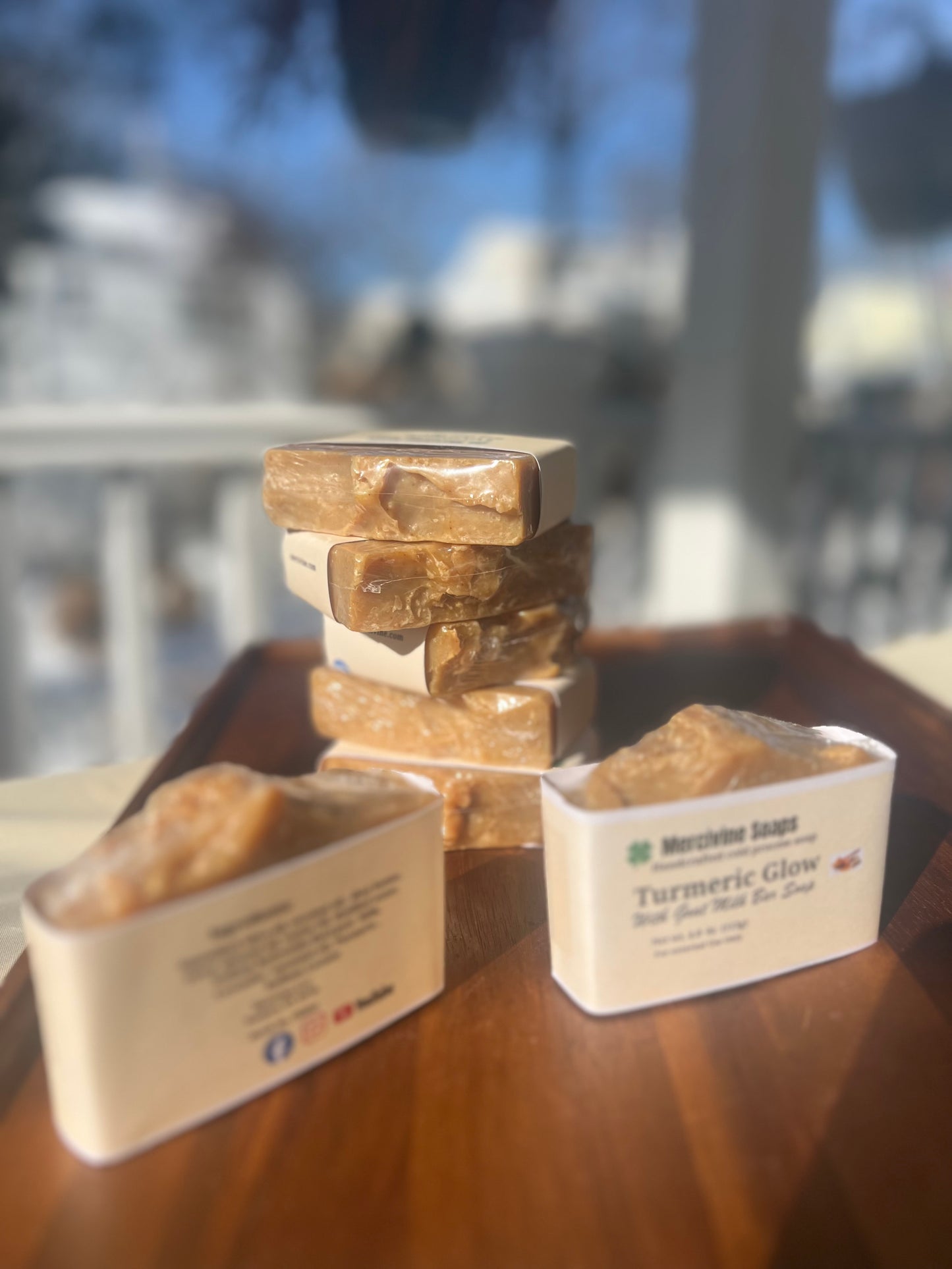 Bundle Sale: 5 for $35-  Turmeric Glow " with Goat Milk Bar Soap